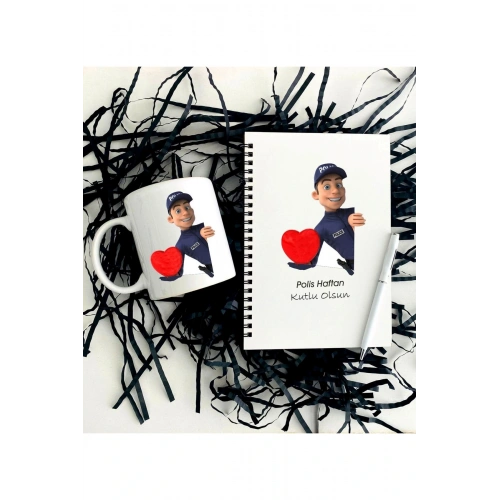 Defter Kalem Kupa Seti