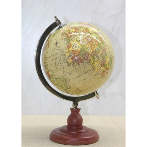 Dekoratif Masaüstü Dünya Küre - Model 4