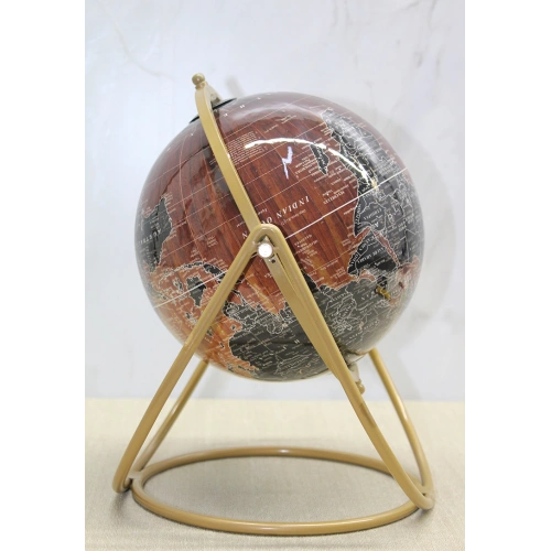 Dekoratif Metal Standlı Dünya Küre - Model 1