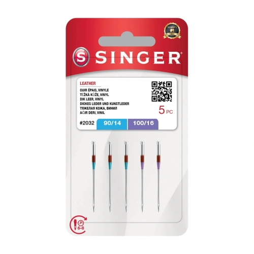 Deri İğnesi Karışık (5li Blister)(3x14, 2x16 No.)