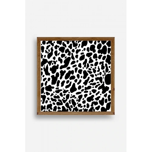 Desen Ahşap Çerçeveli Tablo 23 x 23