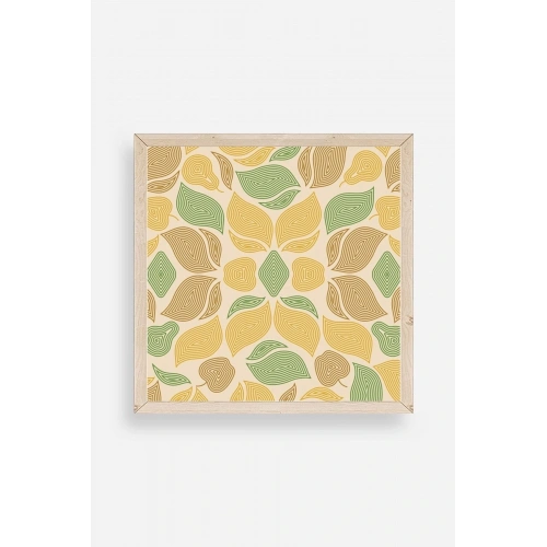 Desen Ahşap Çerçeveli Tablo 23 x 23