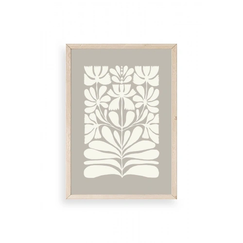 Desen Ahşap Çerçeveli Tablo 23 x 30