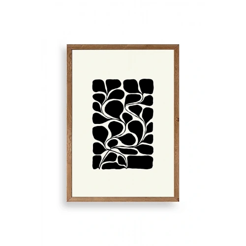 Desen Ahşap Çerçeveli Tablo 23 x 30