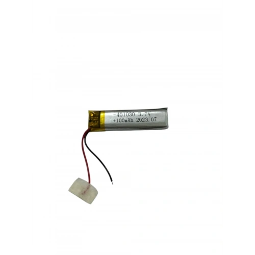 Devreli Li-polymer Pil 3.7v 150mah 10x30mm