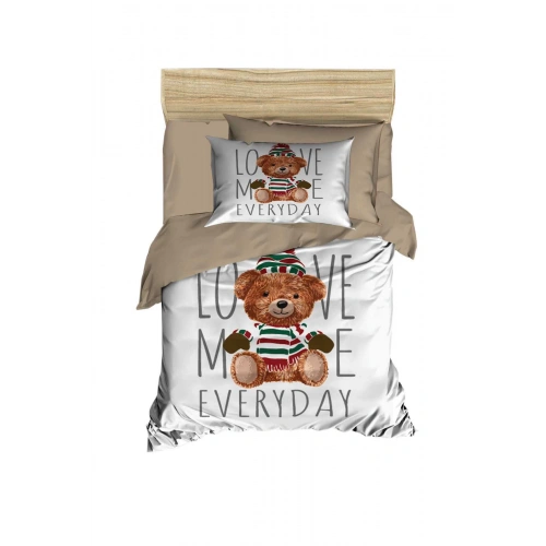 Digital Printed 3D Cotton Newborn Baby Bedding Set Love Me Everyday