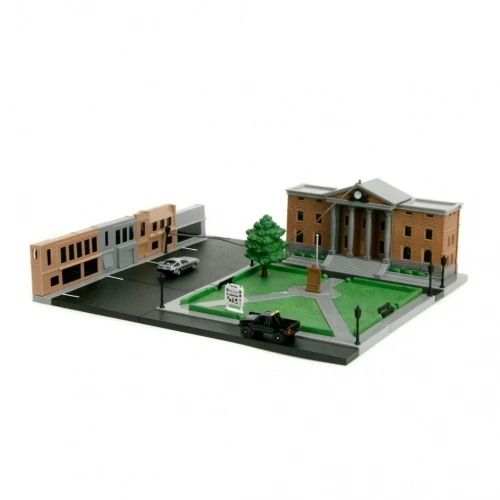 Diorama Geleceğe Dönüş Saat Kulesi 1 Adet