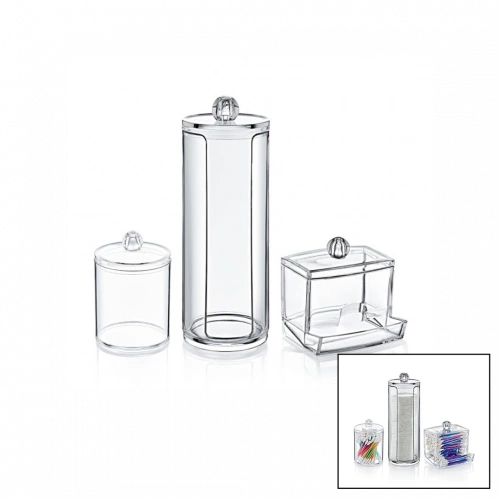 DİSK 3LÜ MAKYAJ ORGANİZER SET (5365)