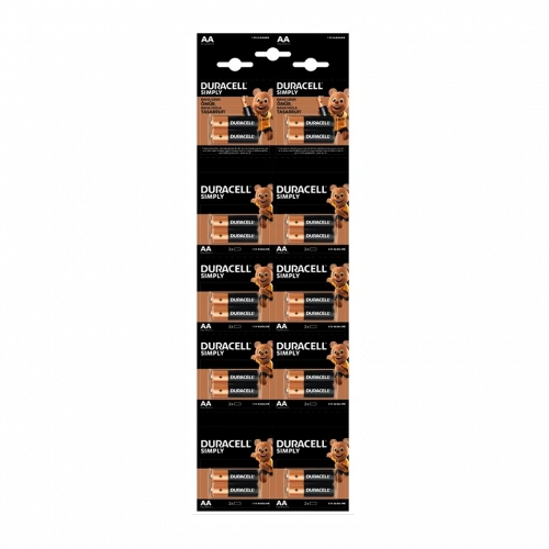 DURACELL KALEM PİL ALKALİN 20 PARÇA (5365)