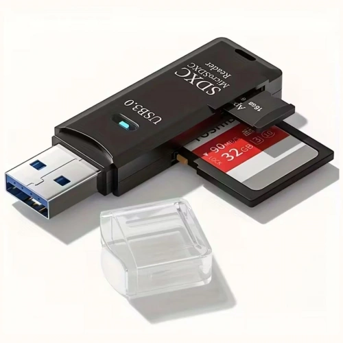 Durukar® 2in1 Usb 3.0 Micro Sd Hafıza Kartı - Tf Kart Okuyucu Hub Adaptör Veri Aktarıcı