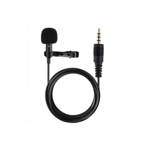 Durukar®  3.5mm Jak 1.5 Metre Double Mikrofon - Siyah