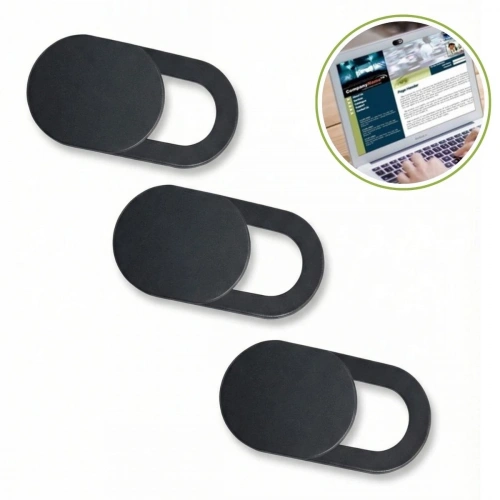 Durukar® 3’lü Webcam Kapatıcı – Laptop, Tablet ve Telefon Uyumlu Gizlilik Kamera Kapağı (Plastik)
