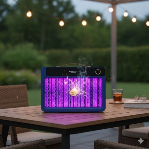 Durukar® 4000mAh Şarj Edilebilir Kablosuz 3000V Yüksek Güçlü Elektrikli Sivrisinek Öldürücü Sivrisinek Öldürme Lambası,Sinek Kıran BG-009 2000 mah