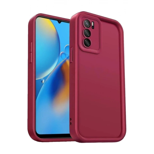 Durukar®   A16 Kılıf Viera Silikon - Bordo