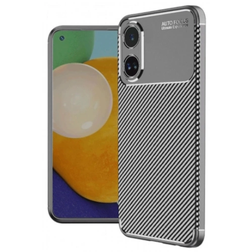 Durukar®   A60 Kılıf Auto Focus Karbon Kapak - Gri