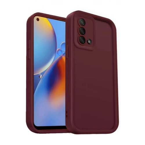 Durukar®   A74 4G Kılıf Viera Silikon - Bordo