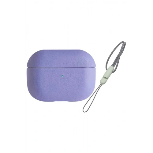 Durukar®  Airpods 3 (3.nesil) 405 Deri Kılıf - Lila