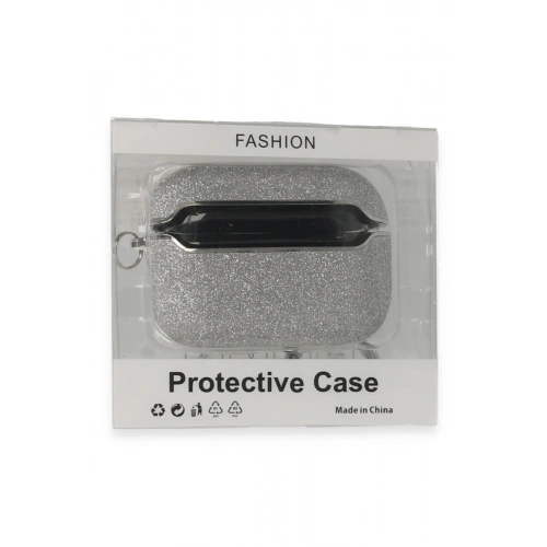 Durukar®  Airpods Pro (1.nesil) Spell Simli Kılıf - Gümüş
