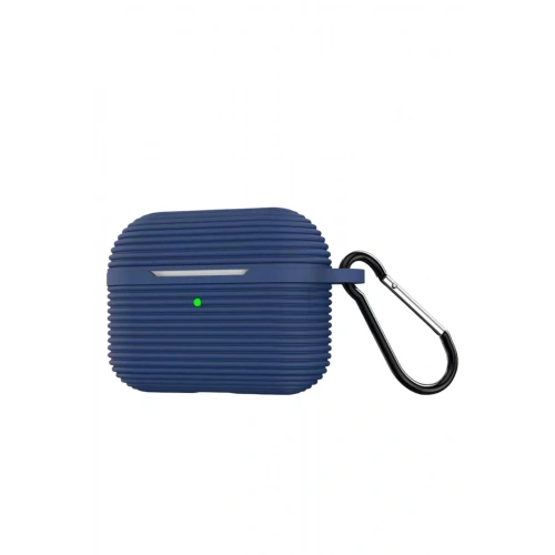 Durukar®  Airpods Pro 3 (3.nesil) Raven Silikon Kılıf - Lacivert