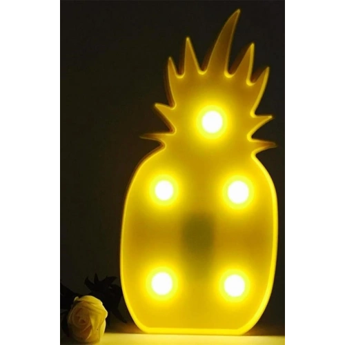 Durukar® Pineapple Shaped Decorative Fun Childrens Night Lamp with LED