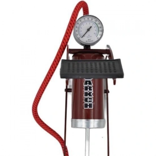 Durukar® Basınç Göstergeli Ayak Pompası Araba Bisiklet Motor Lastik Pompası