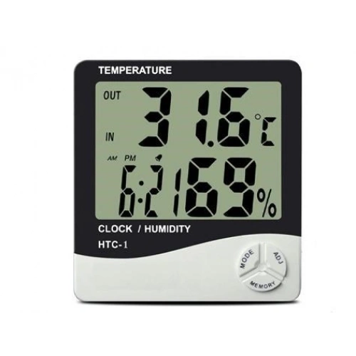 Durukar® Baby Room Desktop Digital Thermometer Hygrometer Clock