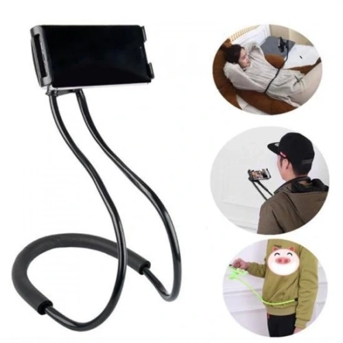 Durukar® Boyuna Asılan Ergonomik 360 Derece Cep Telefonu Tutucu Stand