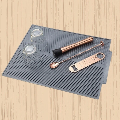 Durukar® Büyük Bulaşık Kurutma Matı,Silikon Bulaşık Kurutma Matı Çok Amaçlı Tezgah Üstü Mat