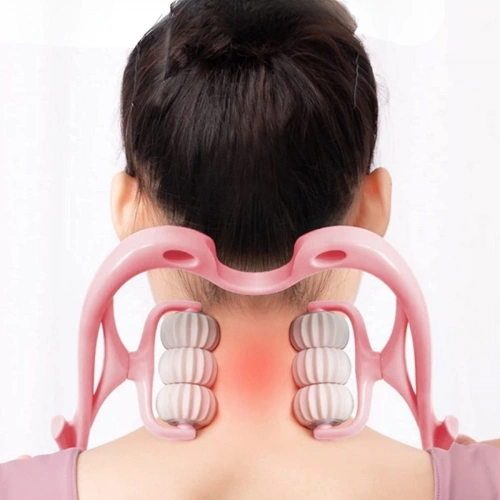 Durukar® Çok Fonksiyonlu Manuel Altı Tekerlekli Boyun Masaj Aleti