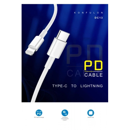 Durukar®  DC13 1M 20W Type-C to Lightning Kablo iphone Uyumlu