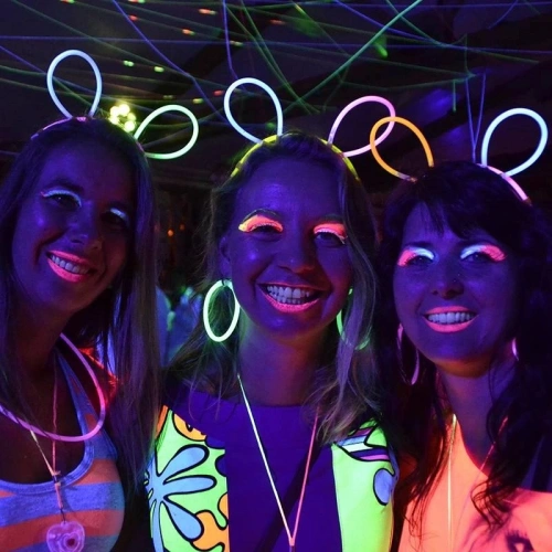 Durukar® Glow Taç Fosforlu Taç Karışık Renk 12 Adet