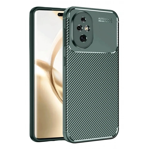Durukar®  Honor 200 Kılıf Auto Focus Karbon Kapak - Koyu Yeşil