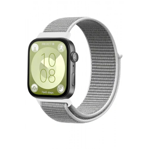 Durukar®  Huawei Fit 4 Hasırlı Cırtcırtlı Kordon - Beyaz