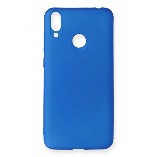 Durukar®  Huawei Honor 8C Kılıf First Silikon - Mavi