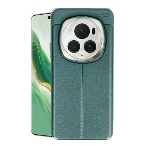 Durukar®  Huawei Honor Magic 6 Pro Kılıf Auto Focus Kapak - Koyu Yeşil