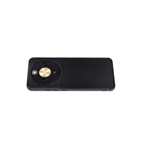 Durukar®  Huawei Honor Magic 8 Lite Auto Focus Karbon Kapak - Siyah
