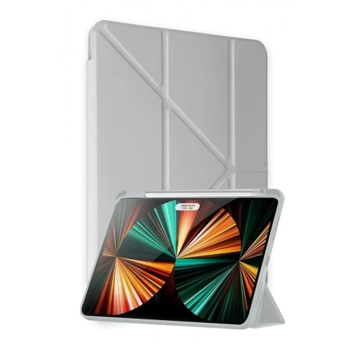 Durukar®  Huawei Honor Pad X9A Kalemlikli Mars Tablet Kılıfı - Gri