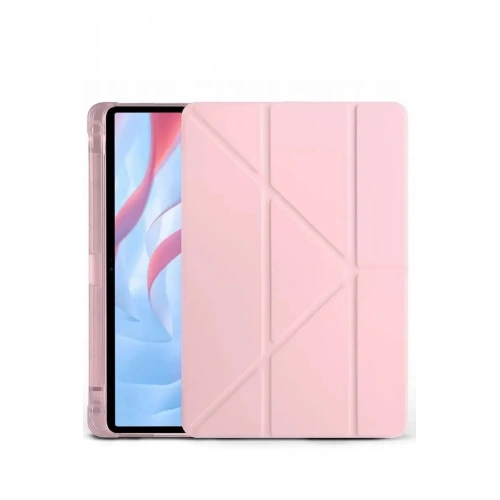 Durukar®  Huawei Honor Pad X9A Kalemlikli Mars Tablet Kılıfı - Rose Gold