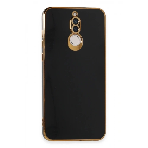 Durukar®  Huawei Mate 10 Lite Kılıf Volet Silikon - Siyah