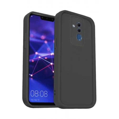 Durukar®  Huawei Mate 20 Lite Kılıf Viera Silikon - Siyah