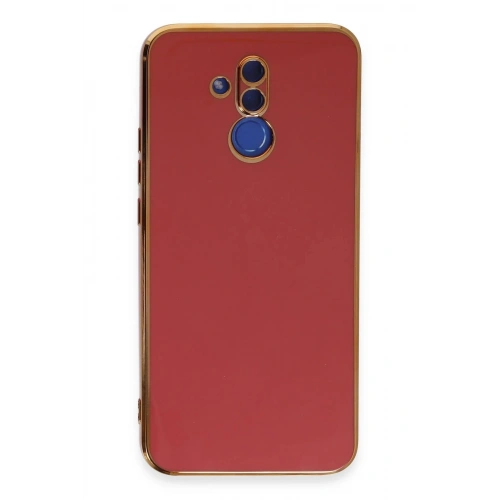Durukar®  Huawei Mate 20 Lite Kılıf Volet Silikon - Kırmızı