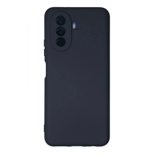 Durukar®  Huawei Nova Y70 Kılıf Nano içi Kadife Silikon - Lacivert
