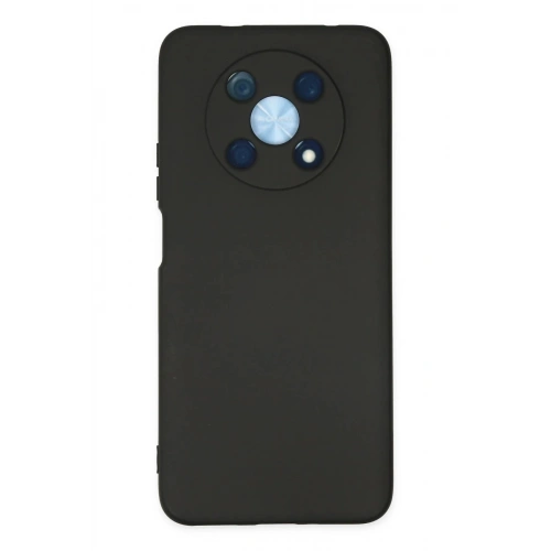 Durukar®  Huawei Nova Y90 Kılıf Nano içi Kadife Silikon - Siyah