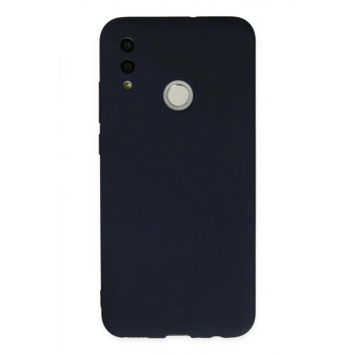 Durukar®  Huawei P Smart 2019 Kılıf Nano içi Kadife Silikon - Lacivert