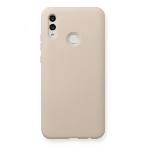 Durukar®  Huawei P Smart 2019 Kılıf Nano içi Kadife Silikon - Pudra