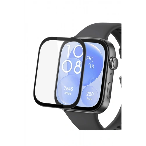 Durukar®  Huawei Watch Fit 3 Polymer Nano Ekran Koruyucu - Şeffaf