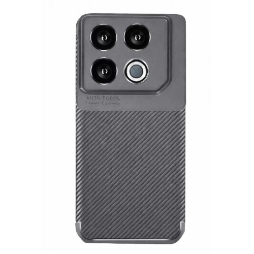 Durukar®  İnfinix GT 20 Pro Kılıf Auto Focus Karbon Kapak - Gri