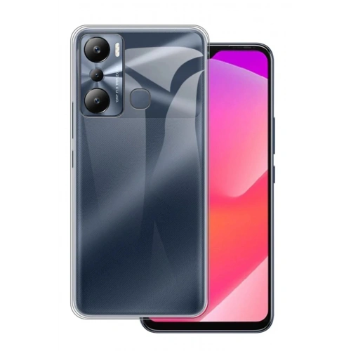 Durukar®  İnfinix Hot 20i Kılıf Lüx Şeffaf Silikon
