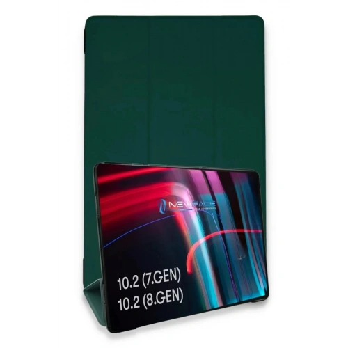 Durukar®  iPad 10.2 (7.nesil) Kılıf Tablet Smart Kılıf - Koyu Yeşil