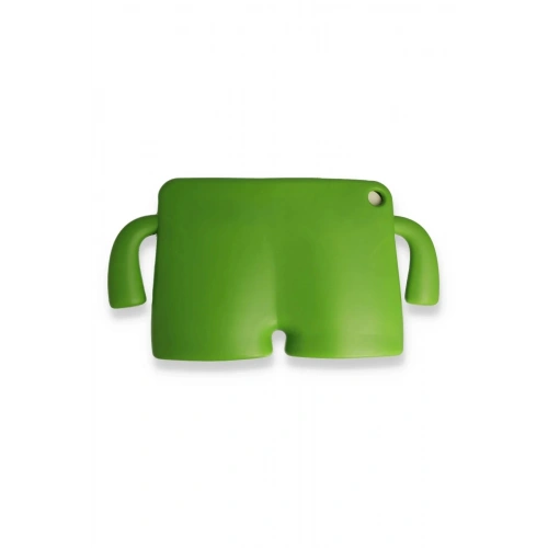 Durukar®  iPad 2022 10.9 (10.nesil) Kılıf Karakter Tablet Silikon - Yeşil